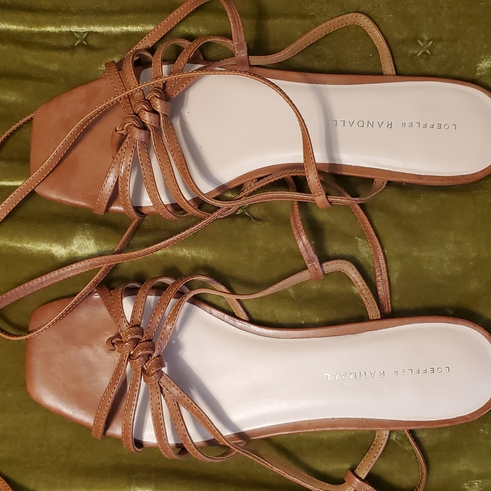 LOEFFLEER RANDALL Lace Up Sandal
